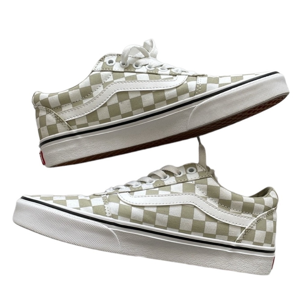 Vans Checkerboard Euclyptswht Senakers - Picture 11 of 12
